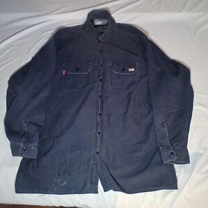 Reed FR Flame Resistant Work Shirts Bundle (3) Navy Blue 2XL – HRC2 ATPV 8.6